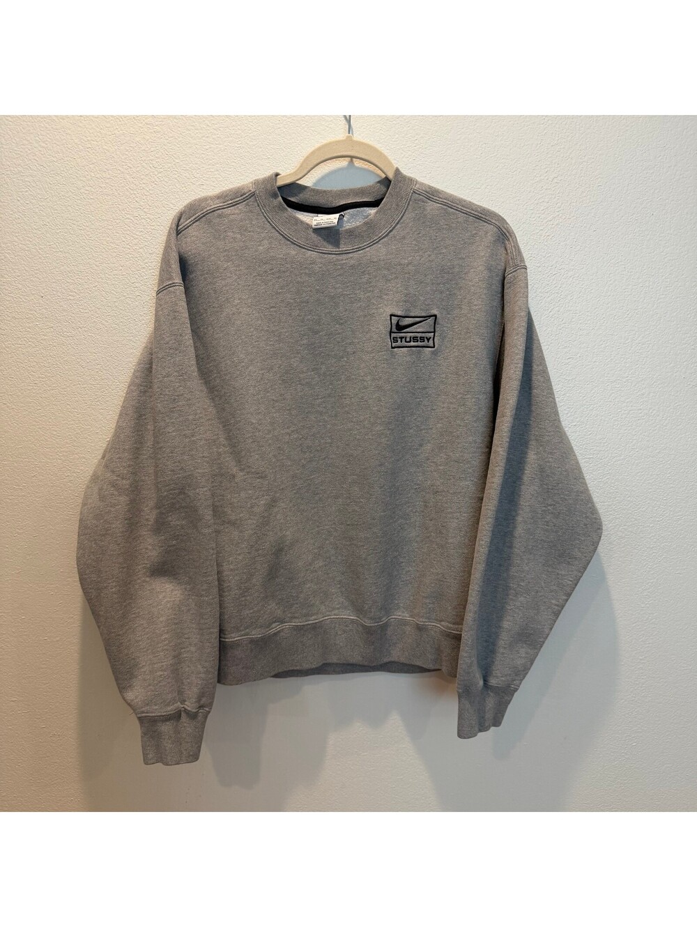 Nike x Stussy Wash Crew Fleece
